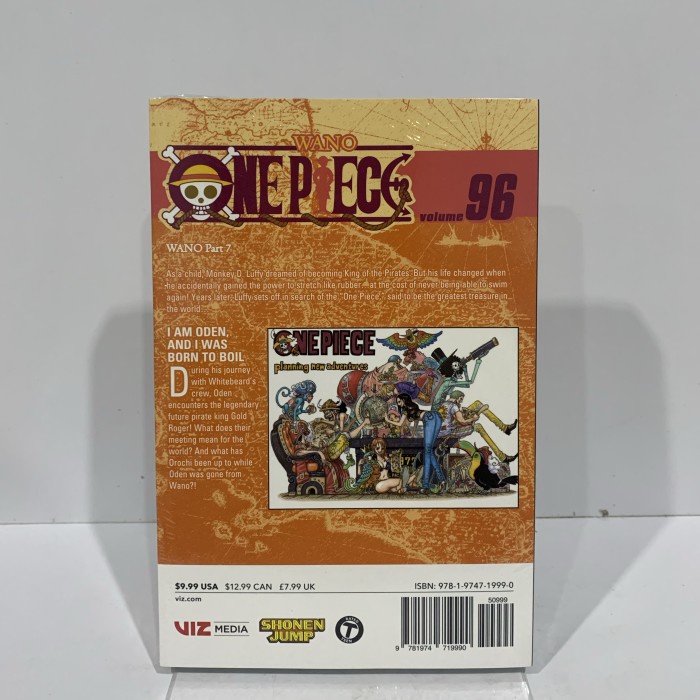 FLASH SALE ONE PIECE VOL 96 EIICHIRO ODA VIZ MEDIA TP KOMIK ENGLISH MANGA IMPORT TERMURAH