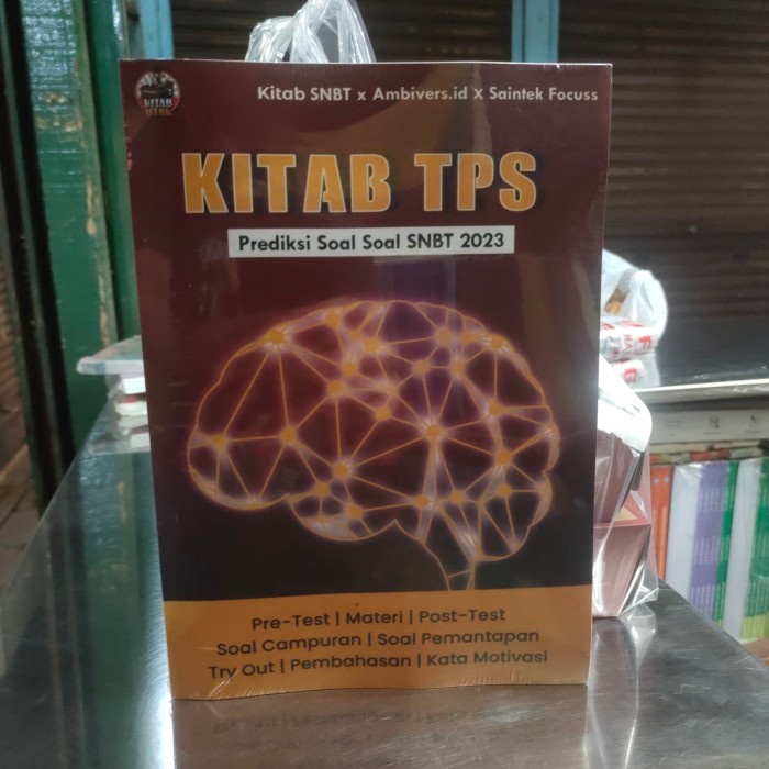 HOT SALE BUKU KITAB TPS PREDIKSI SOAL SOAL SNBT 2023 TERBARU