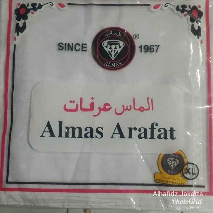 Bestseller Sorban Almas Arafat Putih Polos Surban Almas Arafat Putih Polos