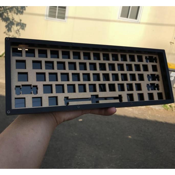 Custom Case Acrylic Fantech Maxfit61 + Plate Mechanical Keyboard