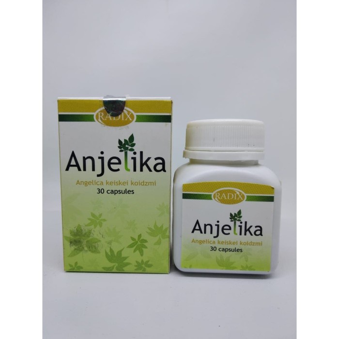Best Seller Anjelika Radix Vitae Kapsul Vitamin Buat Mata