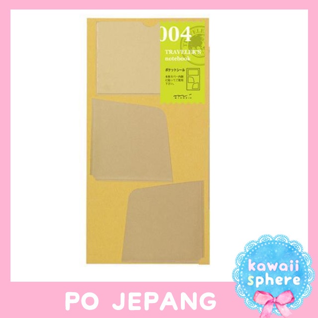 

Midori Travelers Notebook Regular Size Grid Refill Po Jepang