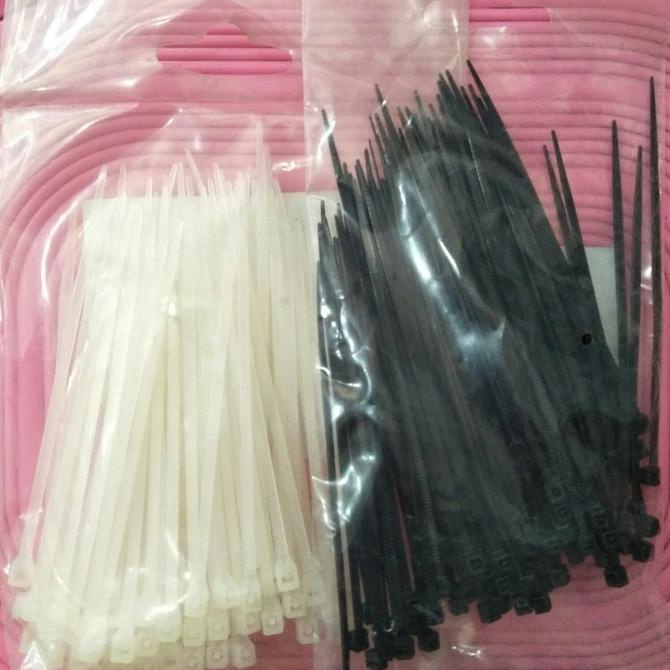 

jual cable tie kabel ties tali krek tali tis 10cm 2.5 x 100mm