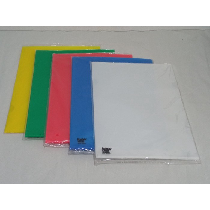 

Bestseller [Perlusin] Map L / Map Bening Folder One A4 Warna