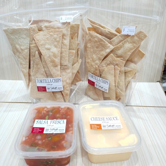 

Terlaris Tortilla Chips / Nachos (Paket)