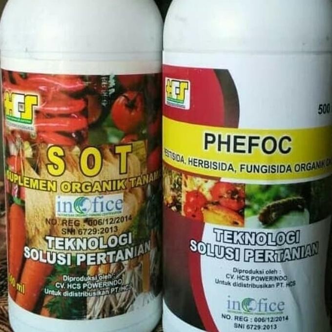 FLASH SALE PAKET PERTANIAN ORGANIK LENGKAP SOT DAN PHEFOC HCS TERLARIS