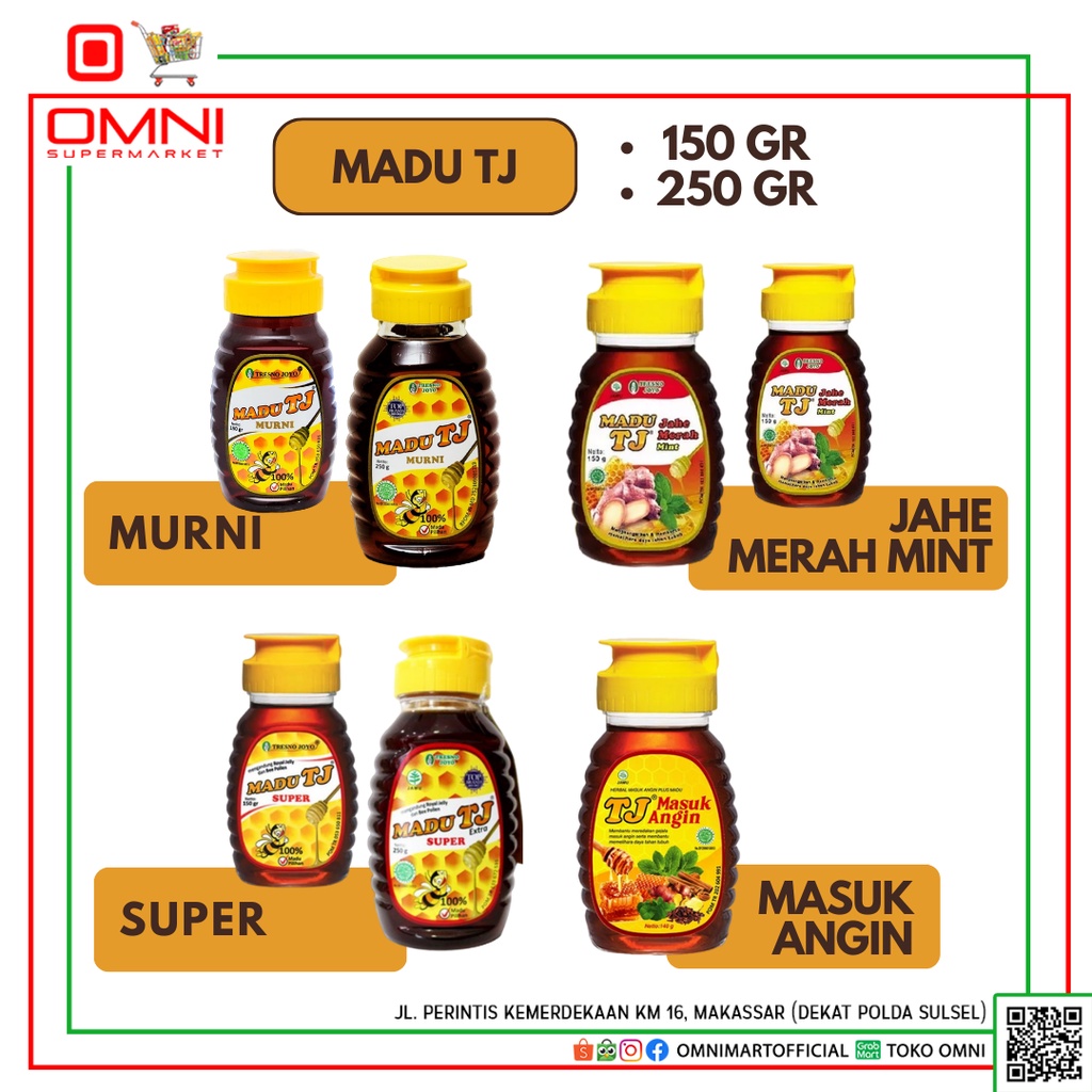 

Madu Tj Super Murni Jahe Merah - Masuk Angin All Variant