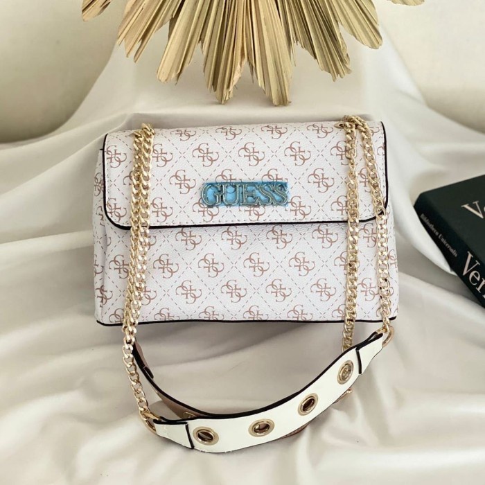 DISKON SPESIAL TAS WANITA GUESS SELEMPANG TERBARU ORIGINAL BRANDED BAG FR137 TERLARIS