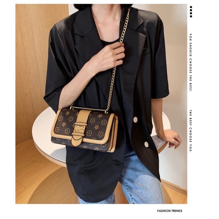 HOT SALE NEW TI 3086 - TAS SELEMPANG WANITA IMPORT MURAH BATAM PESTA - G TERBARU