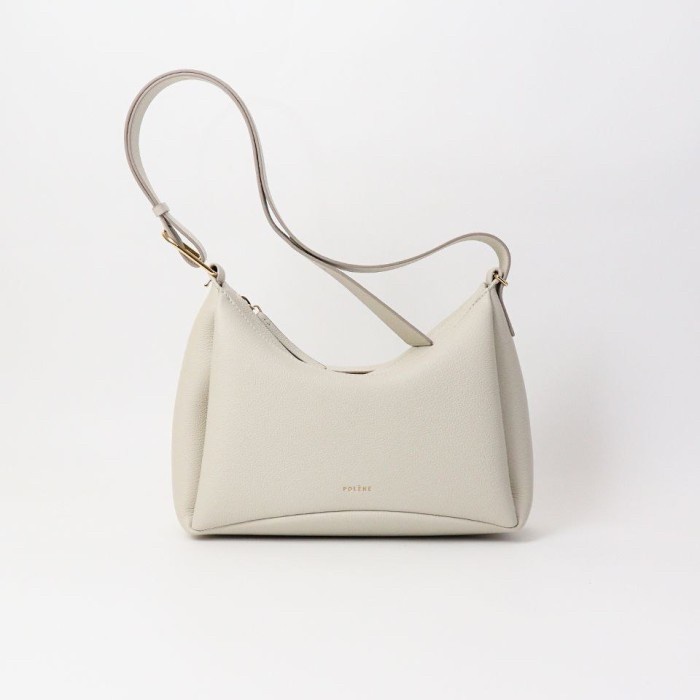 MUST HAVE TAS WANITA ORIGINAL - POLENE UMI TEXTURED LEATHER SHOULDER BAG TERBARU