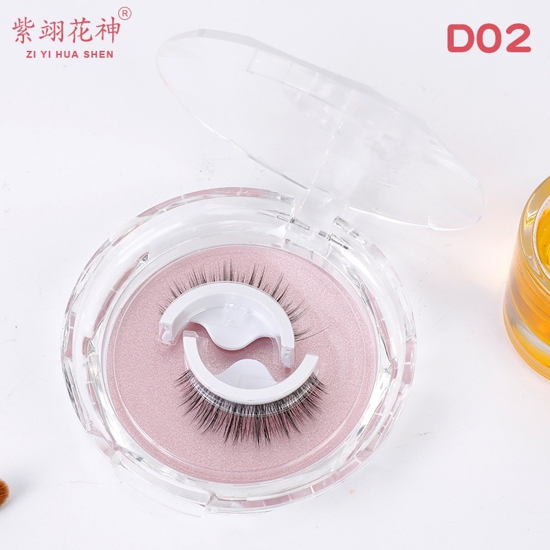 Bulu Mata Tanpa Lem NO GLUE EYELASH Extention No Glue Eyelashes Bulu Mata Palsu Korean Look Korean Eyelashes Fake Eyelash