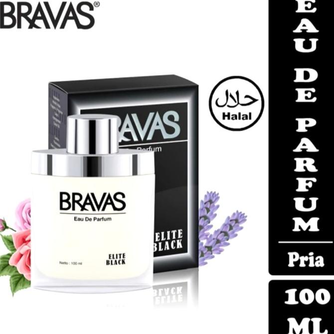 Parfum Pria Original Bravas EDP Elite - Black 100ml