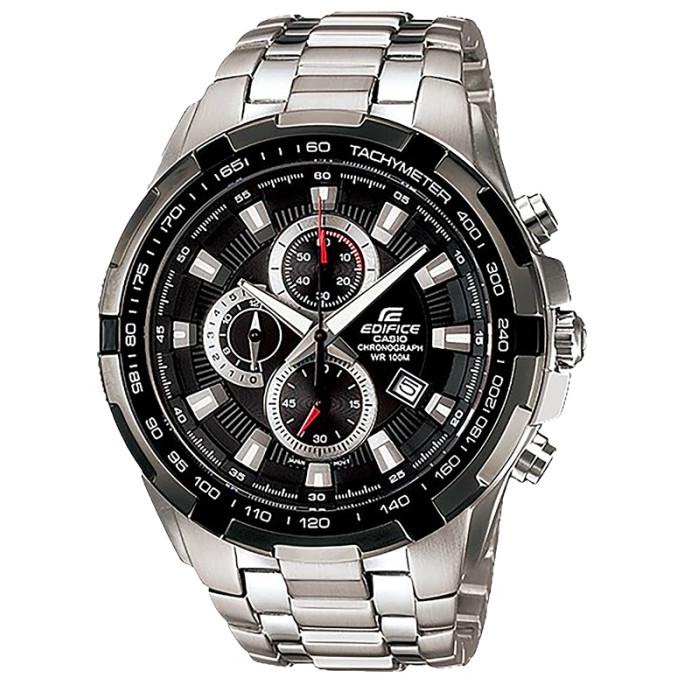 Casio Edifice Chronograph Ef-539D-1Avudf Water Resistant 100M Black D