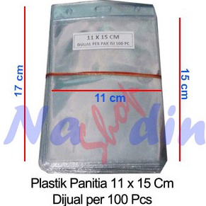 

Baru Plastik Panitia ID Card 11 x 15 Cm (Dijual per pak isi 100 pcs) 97