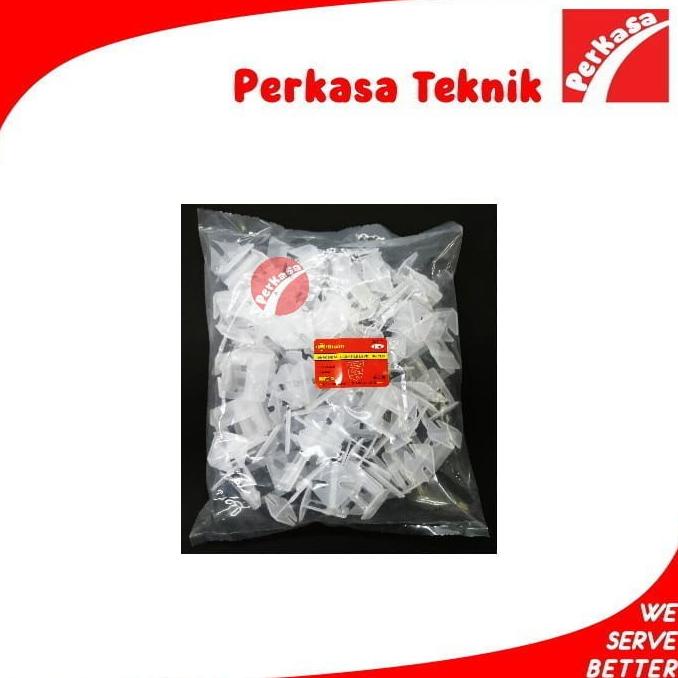 Grosir Alat Perata Keramik Granit Clip Bison Nat Spacer Lash Tile Leveling Msx