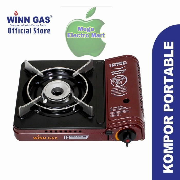 Kompor Portable Winn Gas W1S Kompor Gas Portable Winn Gas