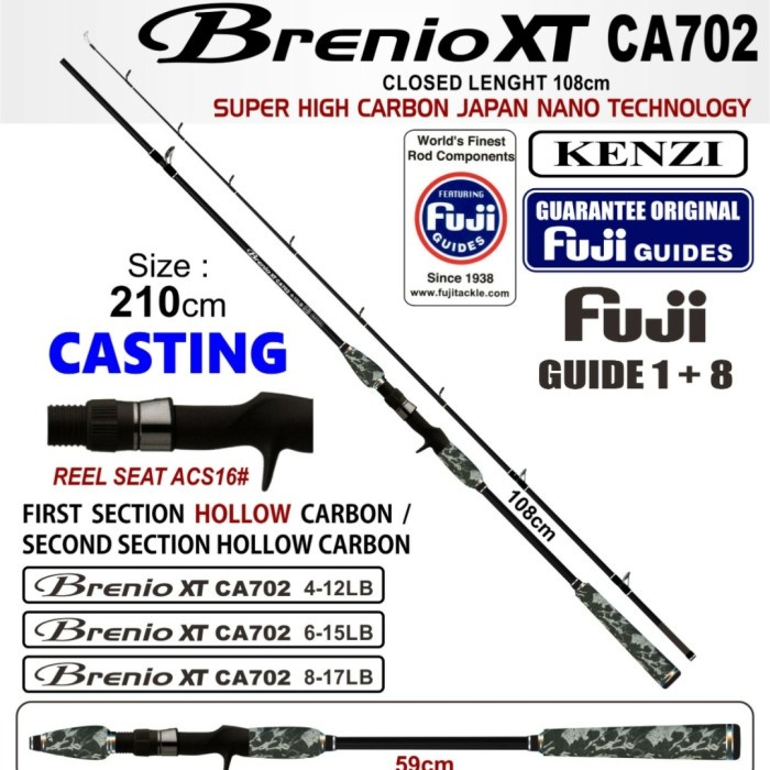 Joran Kenzi Brenio Xt 702 15Lb Type Bc Tanduk  KODE R 79