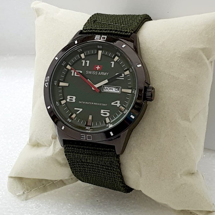 MUST HAVE JAM TANGAN PRIA / COWOK JEEP KANVAS TANGGAL HARI AKTIF TERMURAH