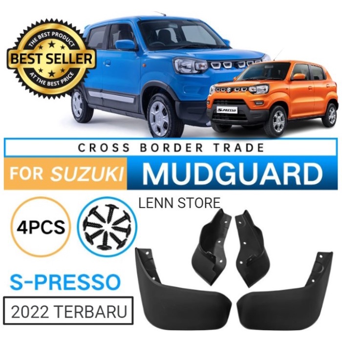BEST QUALITY Mud Guard Kepet Pelindung Kepet Mobil Suzuki Spresso 2022 TERBARU