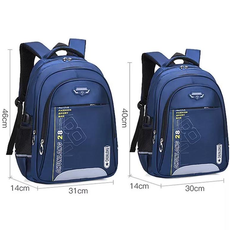 Baru Store Cod Ransel Anak Sekolah Sd Smp Sma Terbaru 2022 Kekinian Import Tas Ransel / Tas Polo /Ta