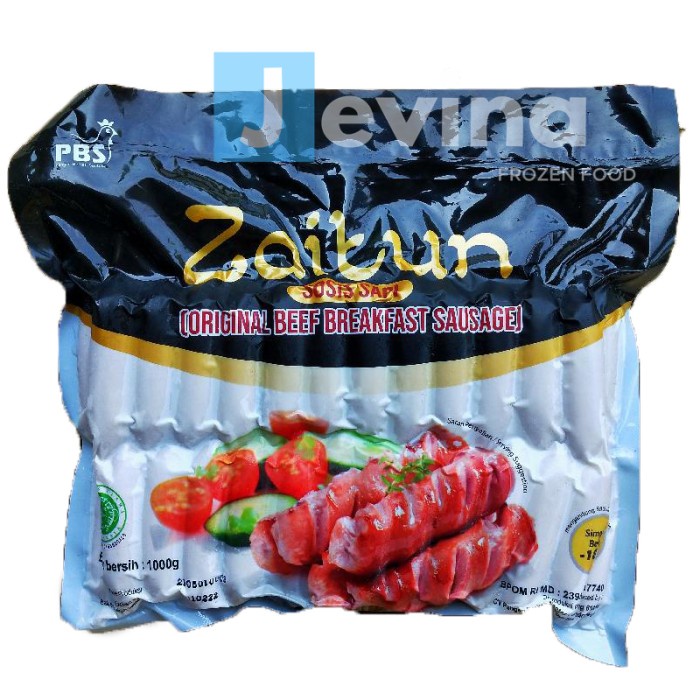 

Zaitun Sosis Sapi Mini 1kg isi 50 roc02