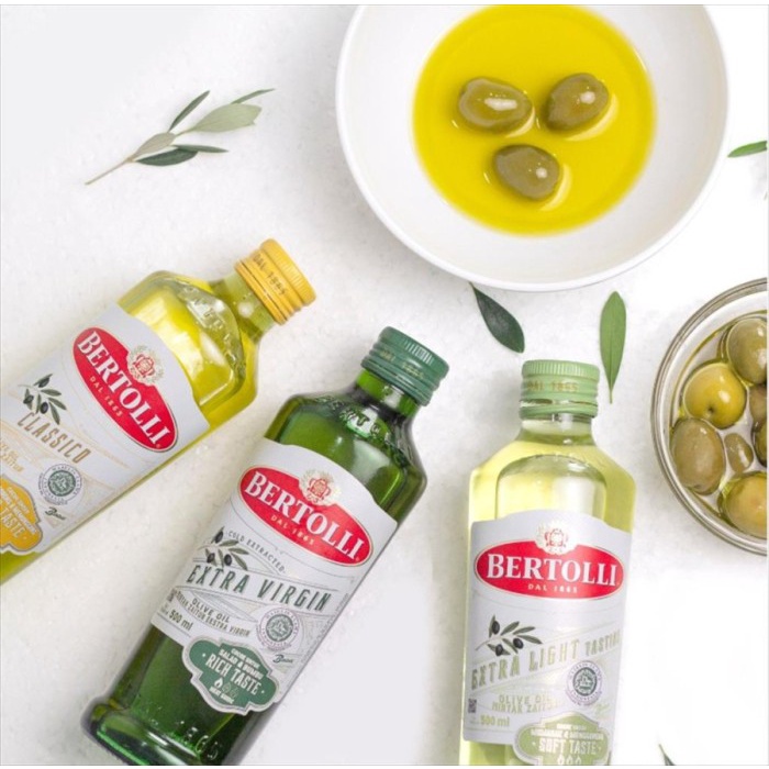 

Bertolli Extra Virgin Olive Oil / Minyak Zaitun Murni 500 ML BEST SELL wmf03