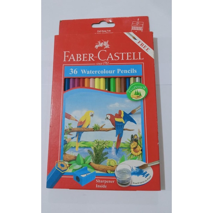 

OBRAL Pensil Warna 36 Warna Watercolour FABER CASTELL