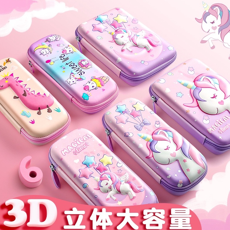 

Terbaru.. Kotak Pensil Hard Case Anak / Kotak Pensil Unicorn P0C