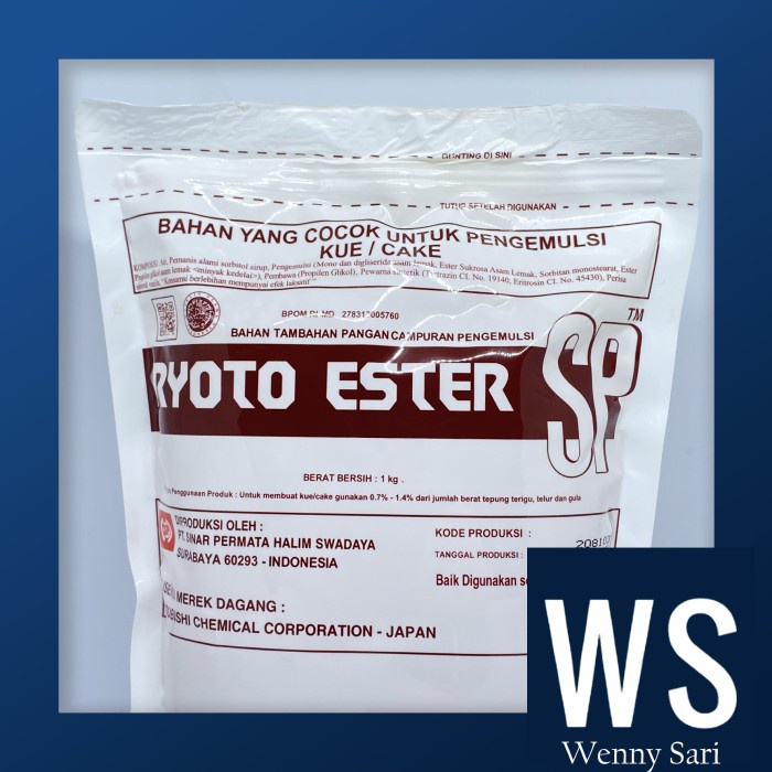 

Terlaris Ryoto Ester Sp 1Kg