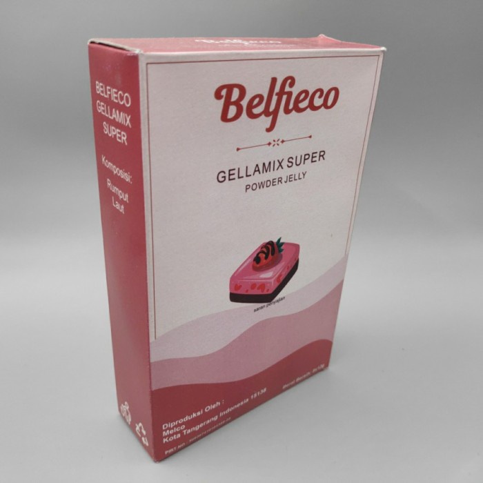 

Terlaris Belfieco Gellamix Super 8X12G - Powder Bubuk Gelamix Jelly Instant