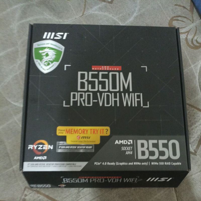 Motherboard MATX MSI B550M Pro VDH Wifi
