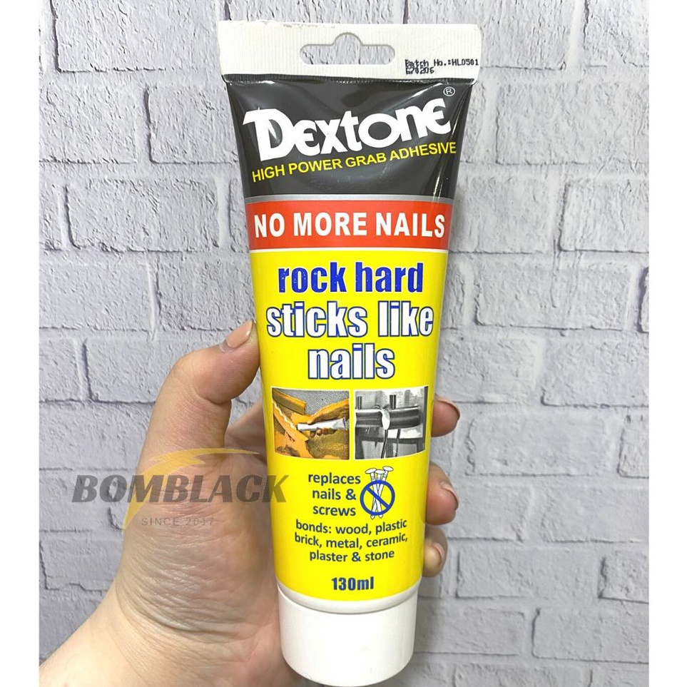 

[KODE PRODUK IMB0D4735] Lem Dextone No More Nails Anti Paku Keramik Kayu Metal Batu Super Kuat