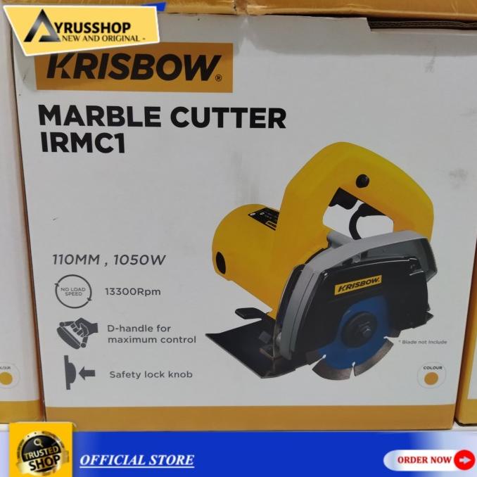 %$%$%$%$] Mesin Pemotong Keramik Marmer Listrik 11cm Krisbow Marble Cutter