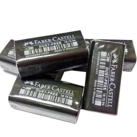 

Penghapus Eraser Faber Castell Hitam Kecil B40
