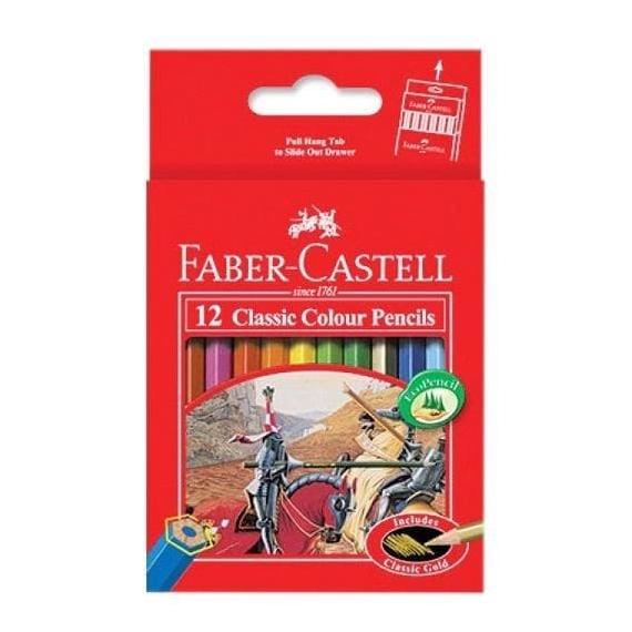 

Pensil Warna Faber Castell 12 Warna Pendek Classic