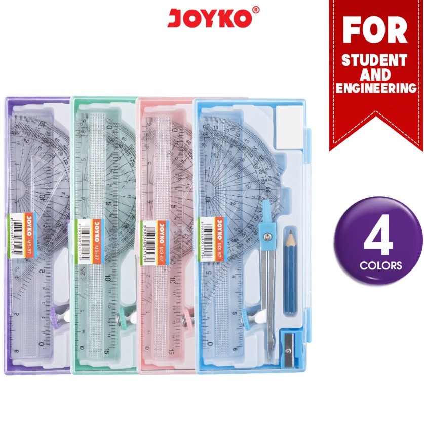 

[KODE PRODUK VDVAB6796] Math Set / Jangka Joyko MS-87