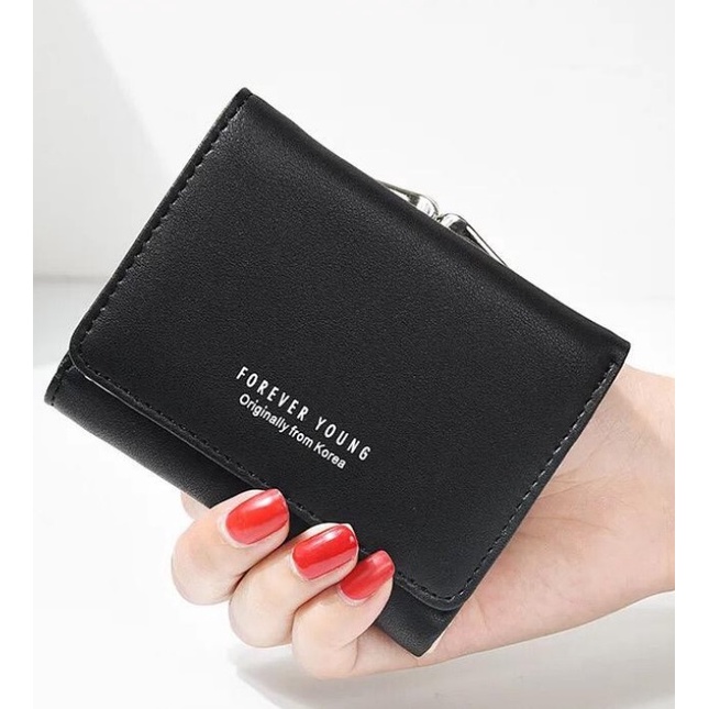 TERBARU Louis - Dompet Wanita / Clutch Dompet Compact Lipat Wanita Forever Young Import