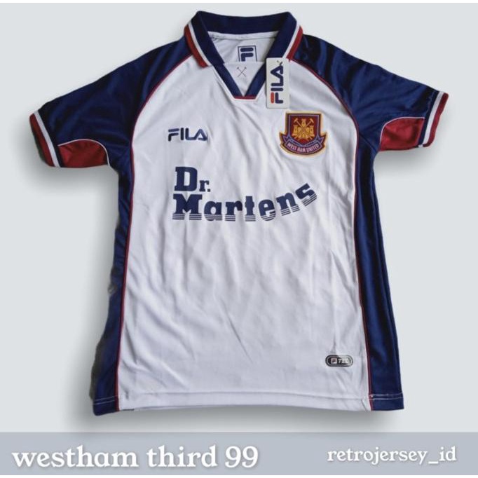Jersey Westham Away 99 Retro