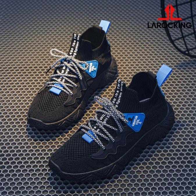 Sale Larocking - Ventus Vol 1 Hitam | Sepatu Sneakers Running Gym Shoes