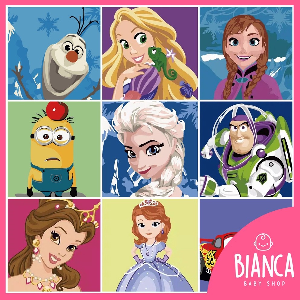 

Motif Terkini.. (1) BIANCA - Prakarya Anak Painting Number Bahan Kanvas / Painting Kanvas By Number 7A6