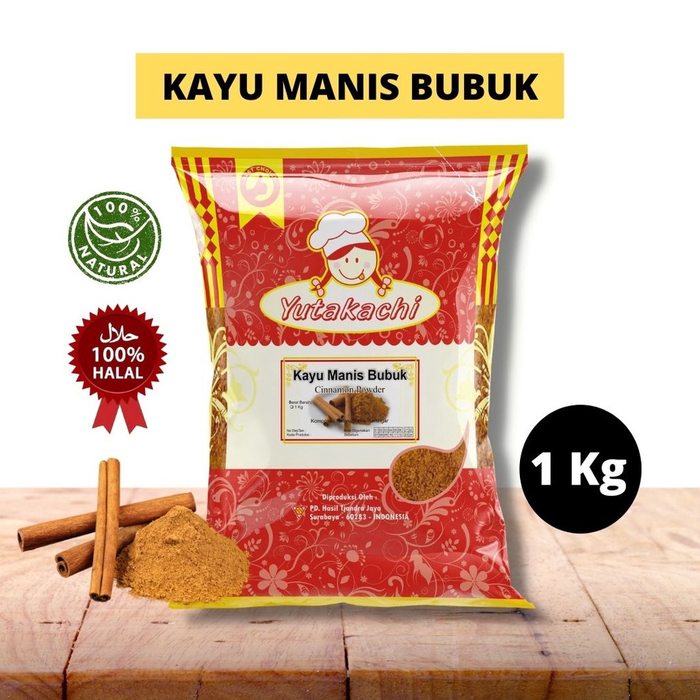 

Buruan Beli.. Kayu Manis Bubuk 1 Kg Yutakachi / Premium Cinnamon Powder / Rempah Murni Alami 63