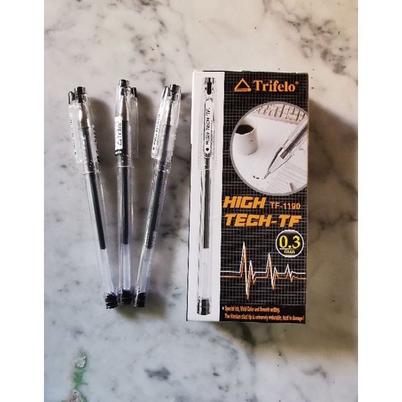 

Terlaris.. bolpen hitech trifelo 0.3 harga per 1 dusin ( 12 pcs) 33