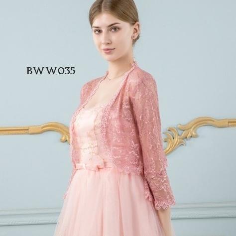 OUTER WEAR AKSESORIS PESTA PERNIKAHAN BOLERO WANITA SALEM BWW035