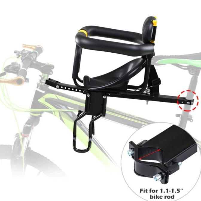 Lixada Boncengan Anak Sepeda Depan Lipat Child Safety Front Seat