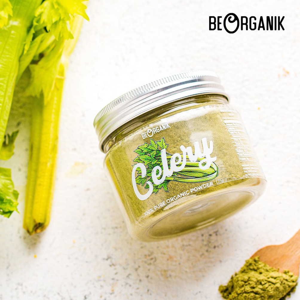 

Kemasan Baru.. Beorganik Pure Celery Powder / Seledri Import Bubuk 75gr 61