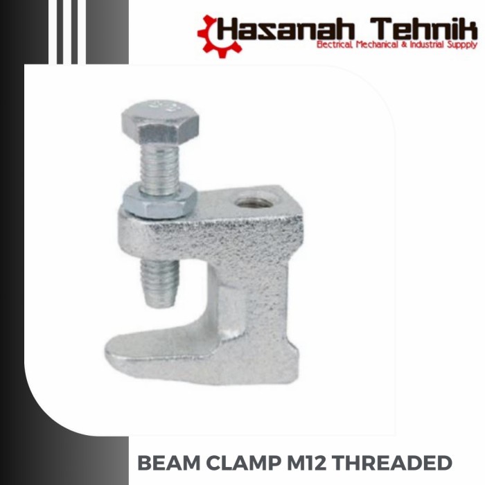 TERMURAH Beam Clamp M12 Zinc Plated
