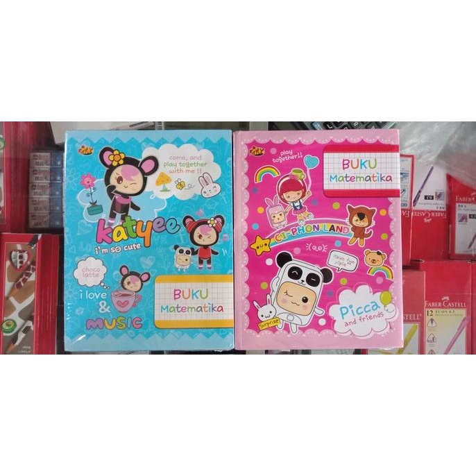 

Buku Tulis Kotak Matematika Kiky isi 98