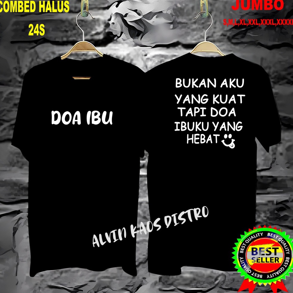 [CODEBARANG306ETS] BFA COD DB DOA IBU YANG KUAT KAOS DISTRO/KAOS PRIA DAN WANITA With Discount