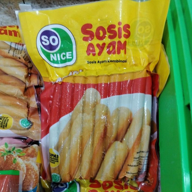 

SO NICE Sosis Ayam 500gr