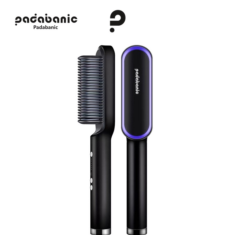 Langsung Order.. PADABANIC Catokan Sisir Pelurus Alat Catok Pelurus Rambut Cepat Panas Fast